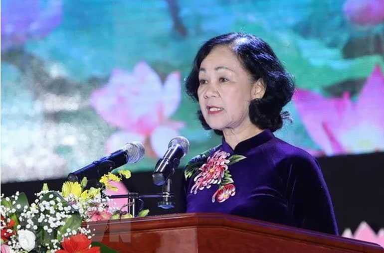 Bà Trương Thị Mai được phân công giữ chức Trưởng ban Tổ chức Trung ương
