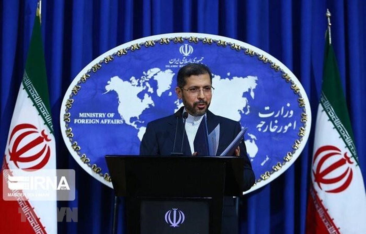 Người phát ngôn Bộ Ngoại giao Iran Saeed Khatibzadeh.
