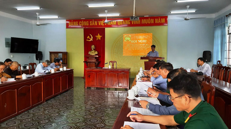  Các đại biểu huyện Cát Tiên tham dự hội nghị hiệp thương lần thứ 3