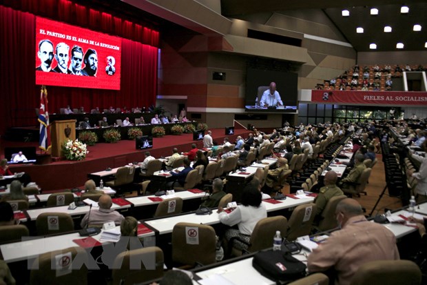 Toàn cảnh Đại hội lần thứ VIII Đảng Cộng sản Cuba tại La Habana