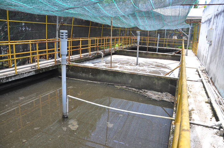 Hệ thống xử lý nước thải tại Bệnh viện Đa khoa Lâm Đồng ở Đà Lạt