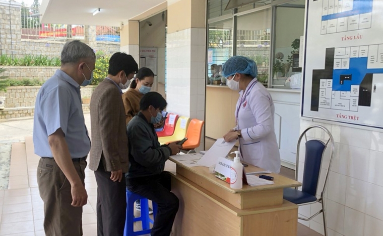 Kiểm tra các tiêu chí bệnh viện an toàn phòng dịch Covid-19 tại Bệnh viện YHCT Phạm Ngọc Thạch
