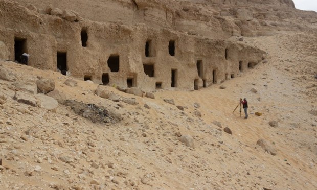 Khoảng 250 lăng mộ có niên đại khoảng 4.200 năm được tìm thấy tại tỉnh Sohag