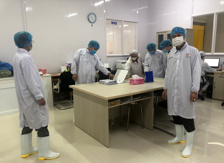 Kiểm tra công tác phòng chống dịch Covid-19 tại Khu Công nghiệp Phú Hội