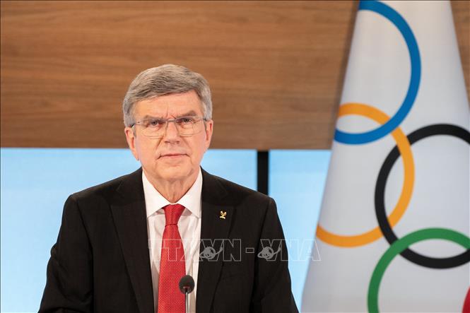 Chủ tịch Ủy ban Olympic Quốc tế (IOC), ông Thomas Bach.