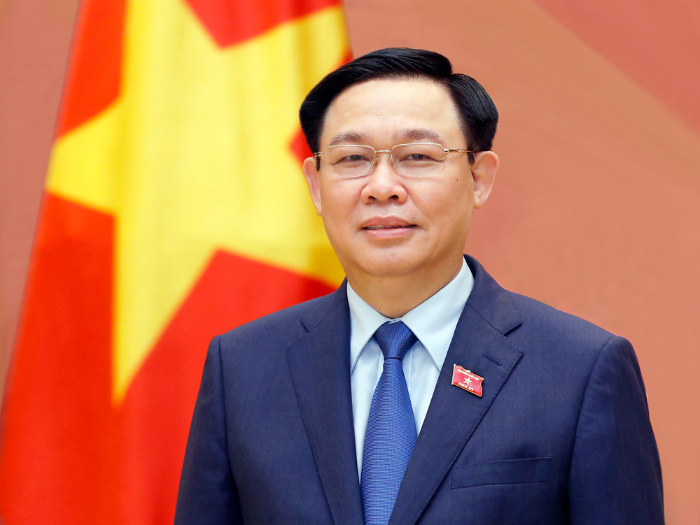 Đồng chí Vương Đình Huệ, Ủy viên Bộ Chính trị, Chủ tịch Quốc hội, Chủ tịch Hội đồng Bầu cử quốc gia
