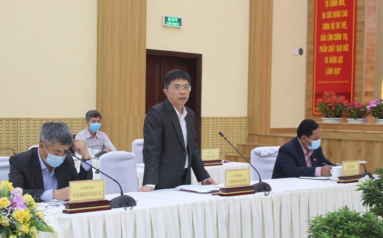 Đại biểu cho ý kiến về việc chuẩn bị cho kỳ họp thứ nhất của HĐND tỉnh khóa X, nhiệm kỳ 2021 – 2026