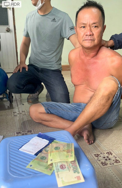 Nghi phạm Nguyễn Văn Lịch bị tạm giữ để điều tra hành vi tổ chức ghi số đề