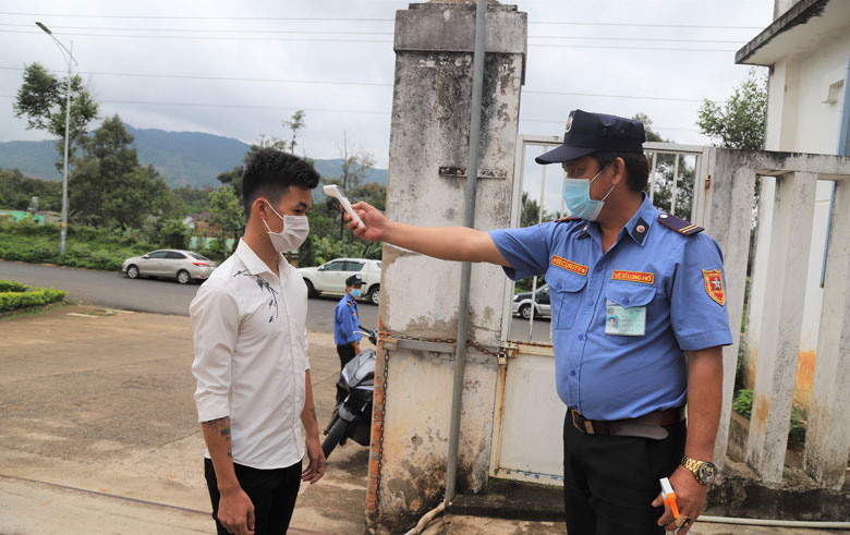Diễn tập phòng chống dịch Covid-19 tại Khu Công nghiệp Lộc Sơn