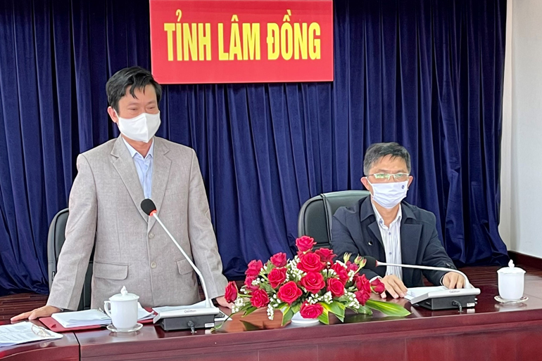 Giám đốc Sở Y tế Lâm Đồng Nguyễn Đức Thuận chỉ đạo các nhiệm vụ quan trọng của ngành trong thời gian tới