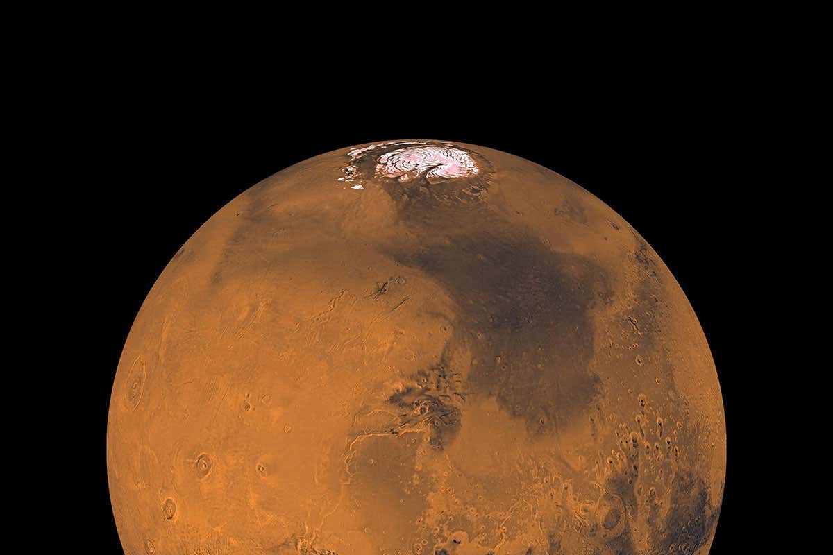 Bề mặt Hành tinh Đỏ. Ảnh: NASA