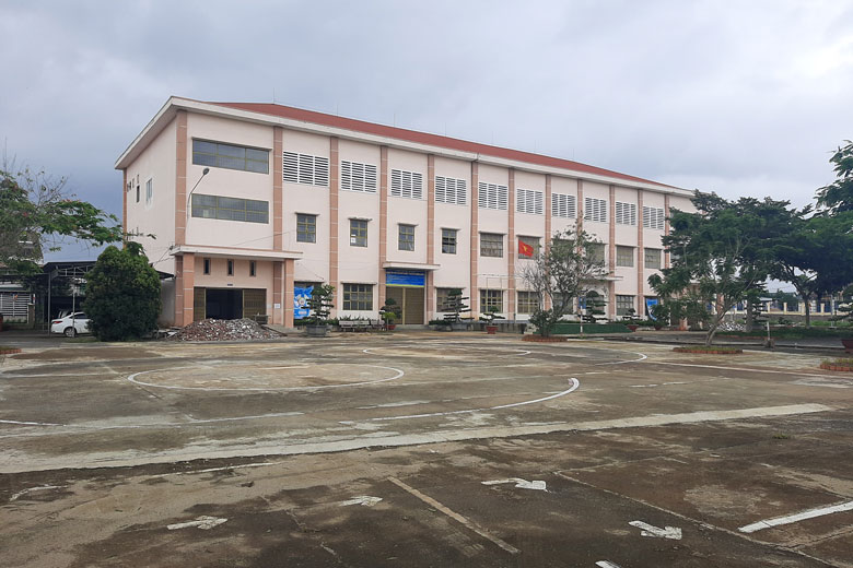 Khu vực lưu trú cho lái xe, phụ xe tại Trung tâm Giáo dục nghề nghiệp - Giáo dục thường xuyên huyện Di Linh