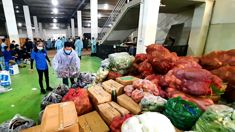 165 tấn rau, củ, quả Đà Lạt ủng hộ Nhân dân TP Hồ Chí Minh