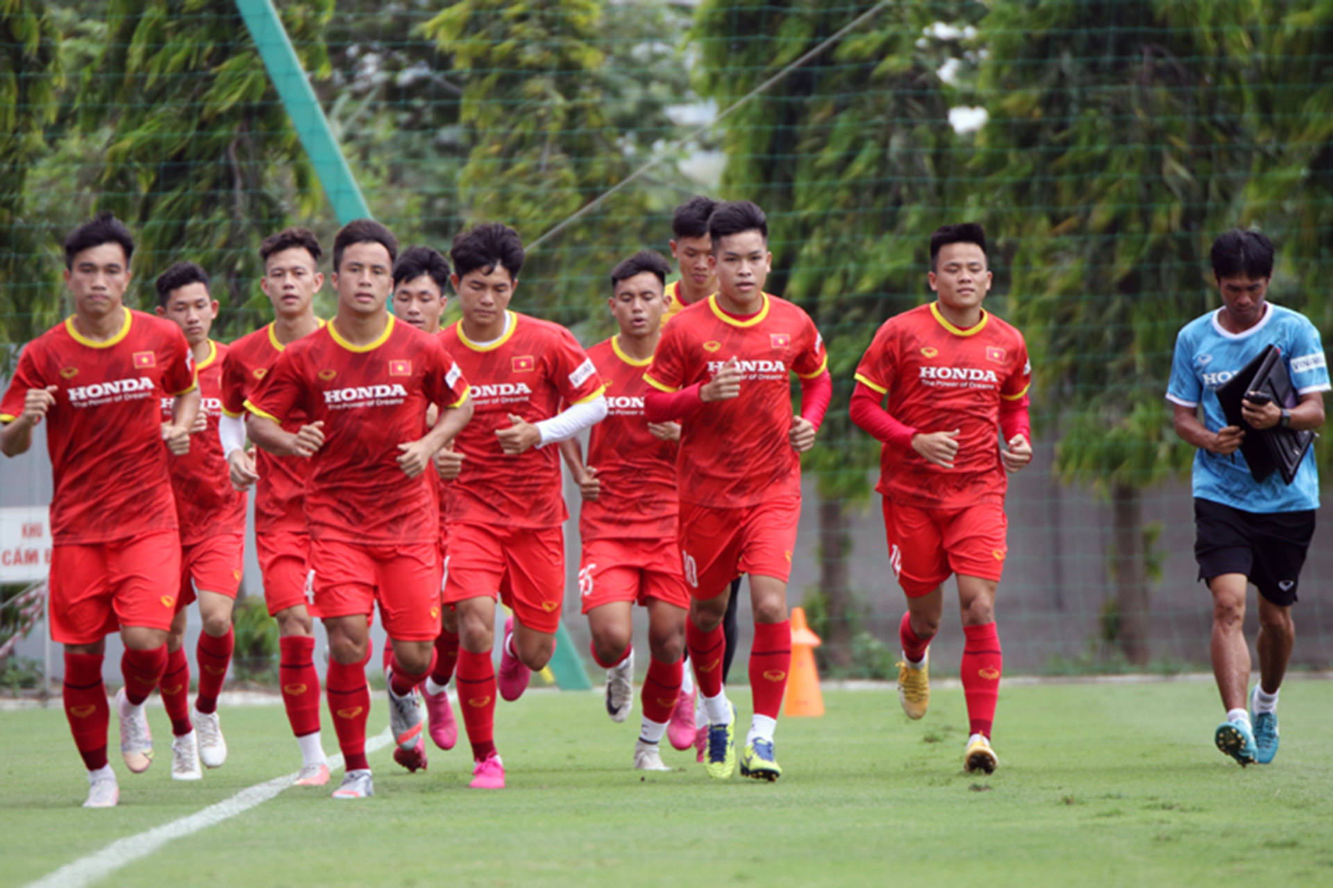 Đội tuyển U22 Việt Nam có danh sách tập trung 30 cầu thủ