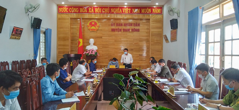 Phó Chủ tịch UBND tỉnh Lâm Đồng Phạm S làm việc tại huyện Đam Rông