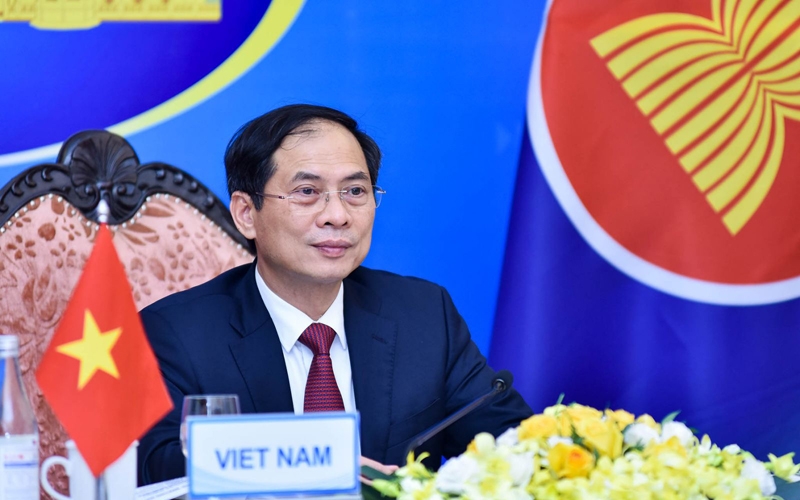 Bộ trưởng Ngoại giao Bùi Thanh Sơn tại Hội nghị ACC lần thứ 29.