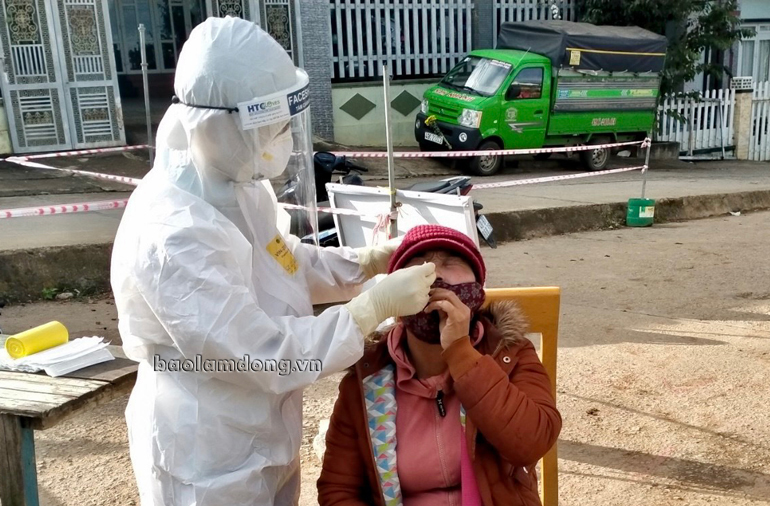 Lâm Đồng: Phát hiện chùm 4 ca bệnh Covid-19 tại Công ty Sợi Đà Lạt