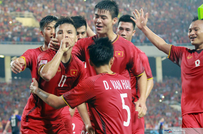 Đội tuyển Việt Nam tăng 3 điểm, duy trì hạng 92 trên bảng xếp hạng FIFA