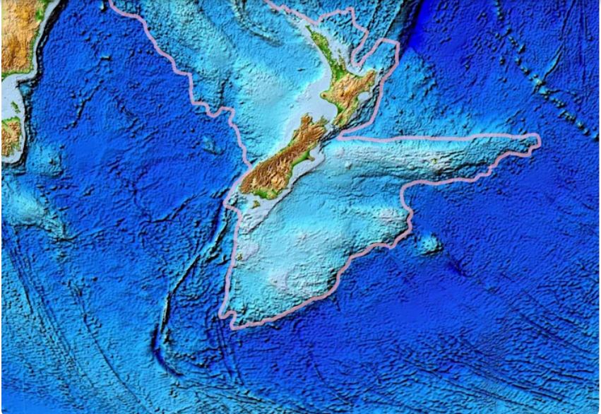 Nghi vấn mảnh lục địa thứ 8 đang 'ẩn giấu' dưới New Zealand