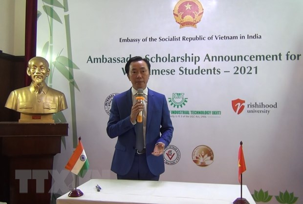 Đại sứ Việt Nam tại Ấn Độ Phạm Sanh Châu.
