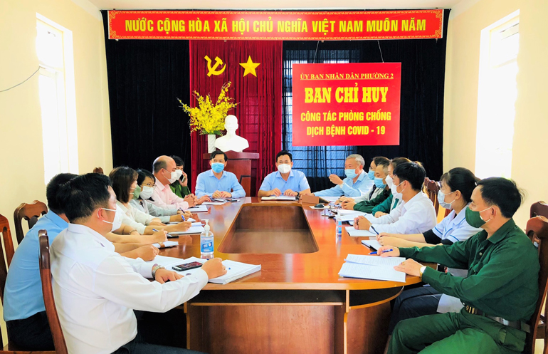 Bảo Lộc: Thành lập Ban Chỉ huy phòng chống dịch Covid-19 tại 11 xã, phường