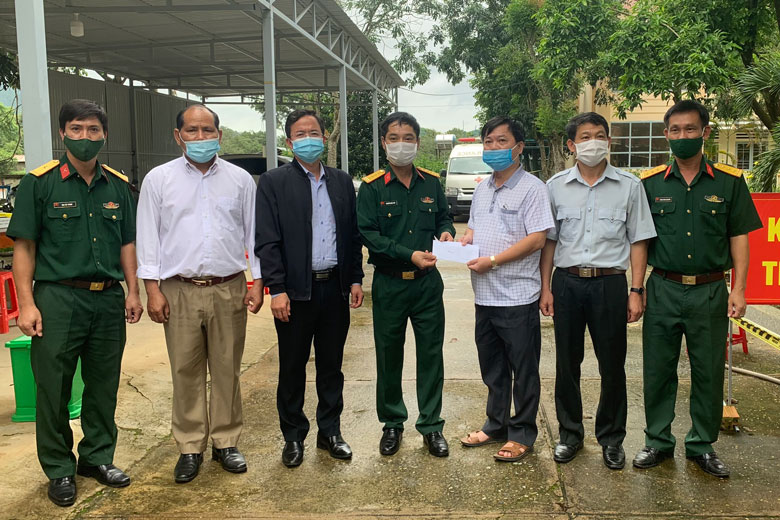 Trường Phổ thông DTNT THCS huyện Đam Rông được trưng dụng cơ sở vật chất để làm khu cách ly tập trung phòng chống dịch bệnh Covid-19 trên địa bàn huyện