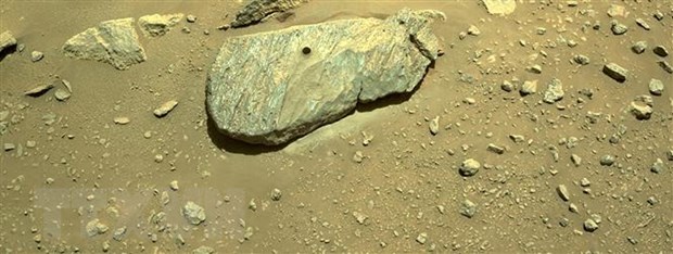Tàu thám hiểm Perseverance thu thập được mẫu đất đá trên Sao Hỏa để đưa trở lại Trái Đất phục vụ công tác nghiên cứu ngày 1/9/2021