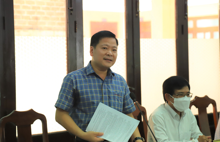 Phó Chủ tịch UBND tỉnh Lâm Đồng Đặng Trí Dũng làm việc tại huyện Đạ Tẻh