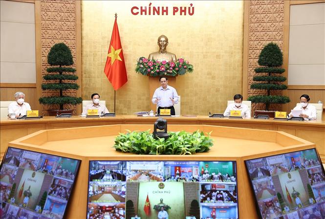 Thủ tướng Phạm Minh Chính, Trưởng Ban Chỉ đạo chủ trì làm việc trực tuyến với các địa phương và 9.043 xã, phường, thị trấn trên cả nước