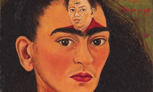 Tác phẩm tự họa "Diego và tôi" của nữ danh họa Frida Kahlo