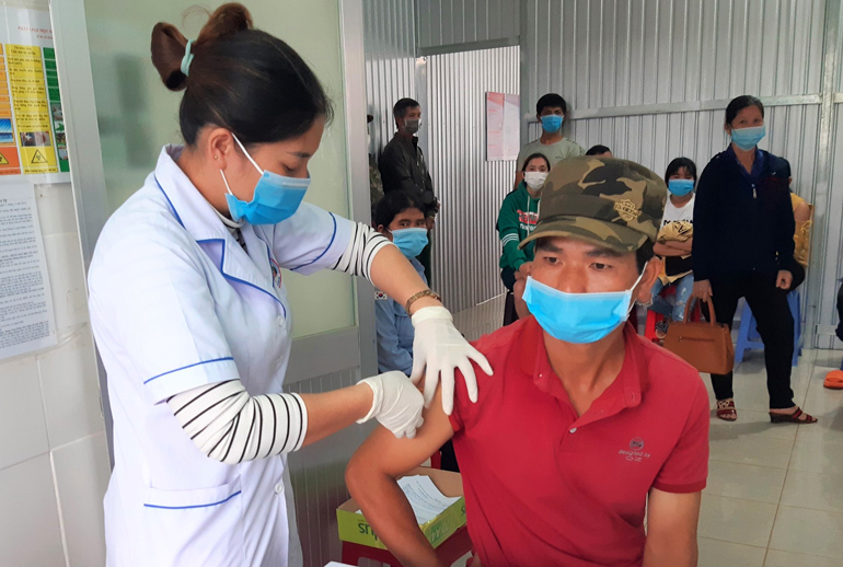 Trong đợt 16, huyện Bảo Lâm sẽ tiêm 38.250 liều vắc xin phòng Covid-19 cho người dân