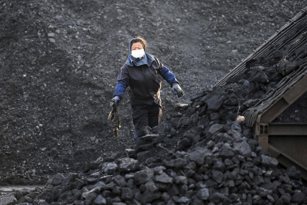Người lao động tại một mỏ khai thác than đá tại tỉnh An Huy (Trung Quốc)