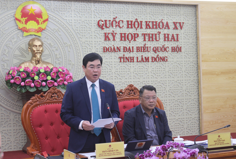 ĐBQH Lâm Đồng tham gia thảo luận về dự án Luật Cảnh sát cơ động
