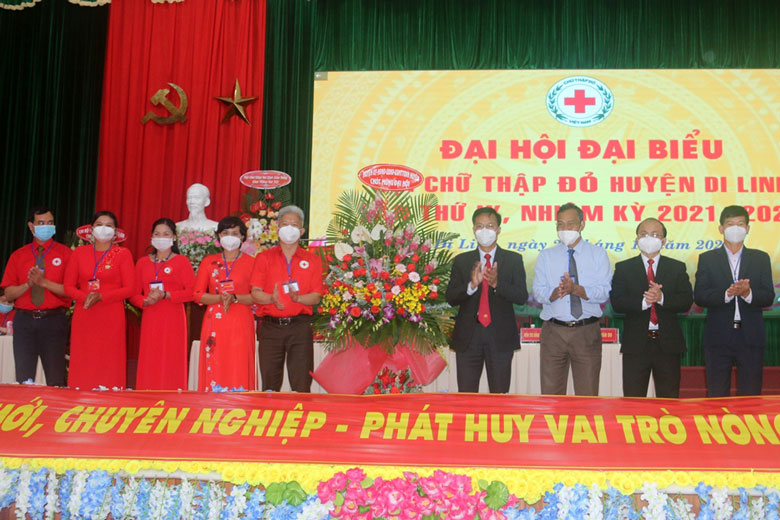 Đại hội đại biểu Hội Chữ thập đỏ huyện Di Linh khóa IX