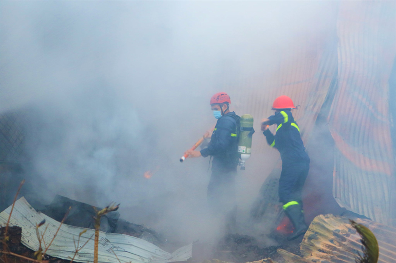 Đà Lạt: Hỏa hoạn thiêu rụi 2 căn nhà, gây thiệt hại nhiều tài sản