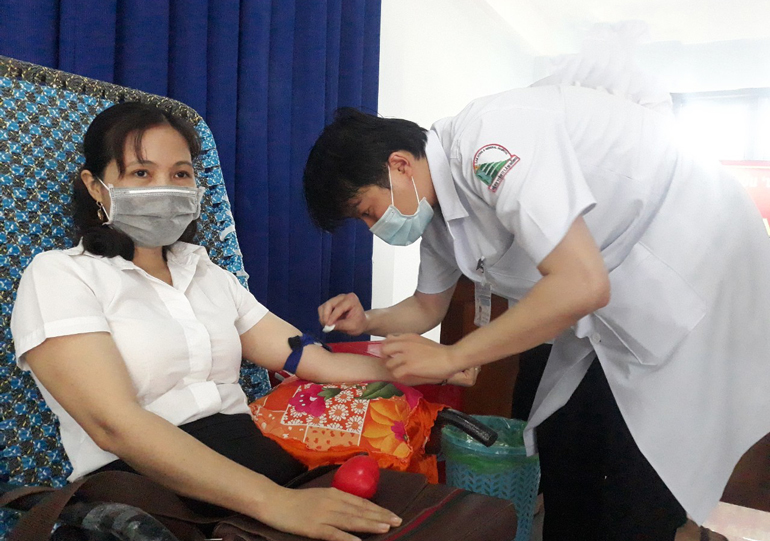 Cát Tiên: Tiếp nhận 159 đơn vị máu tại Ngày hội Giọt máu hồng