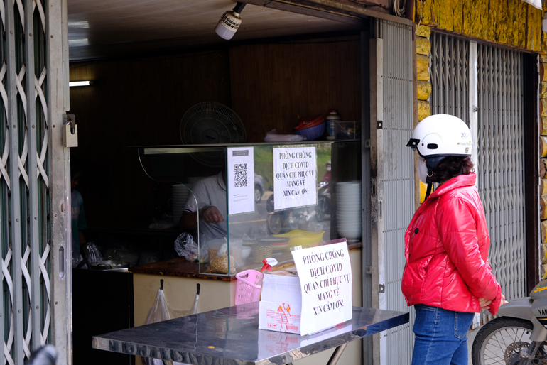 Đà Lạt: Nhiều hàng quán chủ động đóng cửa để phòng dịch