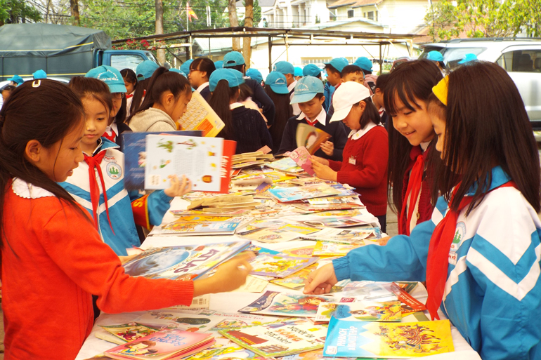 Thư viện Lâm Đồng nỗ lực xây dựng thói quen đọc sách trong thế hệ trẻ qua các hoạt động (Ảnh tư liệu)