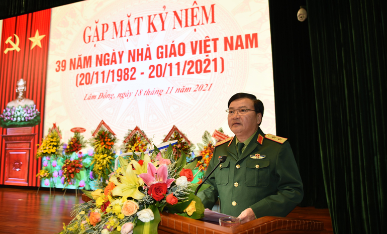Học viện Lục quân gặp mặt kỷ niệm ngày Nhà giáo Việt Nam