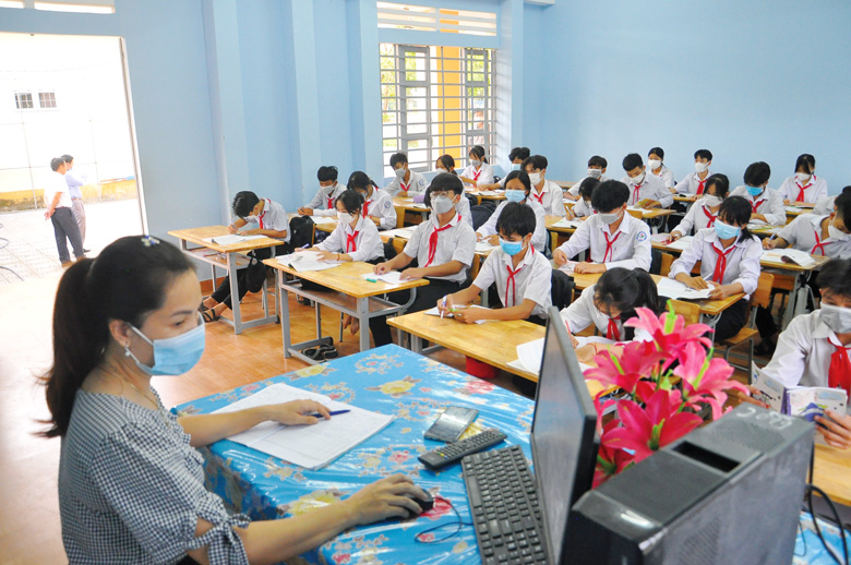 Cát Tiên: Để trường học an toàn trong đại dịch