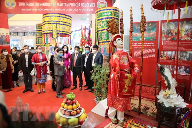 Nhiều hoạt động sắc màu tại ''Không gian di sản văn hóa Việt Nam''