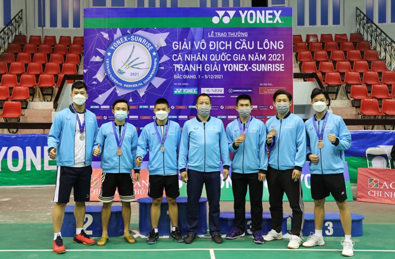 Lâm Đồng giành 1 HCB, 3 HCĐ tại Giải Vô địch Cầu lông cá nhân quốc gia 2021