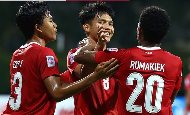 Indonesia ra quân thuận lợi ở AFF Cup 2020