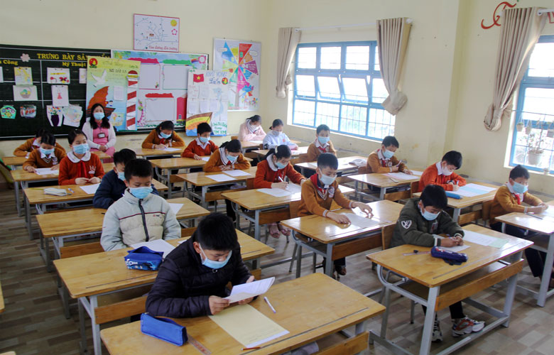 Kỳ kiểm tra cuối năm đối với học sinh lớp 5 năm học 2020 - 2021 tại Đà Lạt