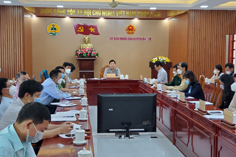 UBND huyện Đạ Tẻh triển khai các nhiệm vụ trọng tâm phát triển kinh tế - xã hội năm 2022