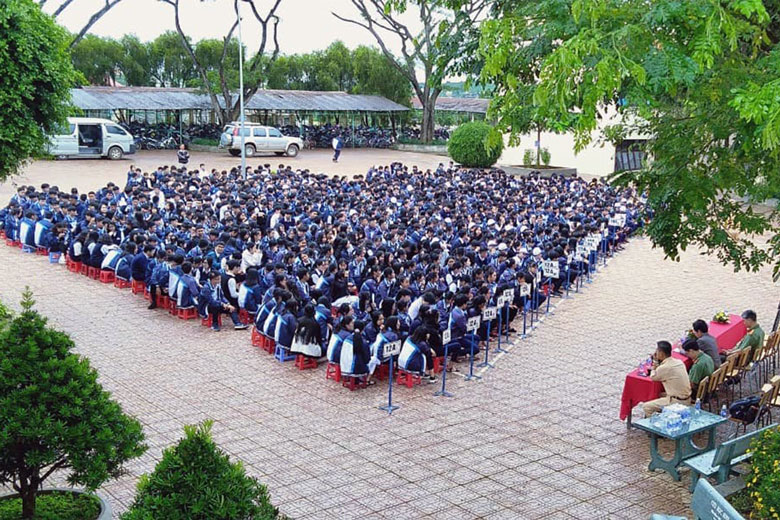 Trường top đầu trung học phổ thông Lâm Đồng