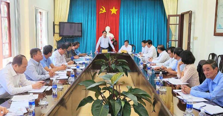 Chủ tịch Ủy ban MTTQ Việt Nam tỉnh làm việc với TP Bảo Lộc