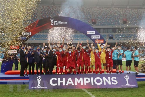 U23 Việt Nam đăng quang ngôi vô địch Giải U23 Đông Nam Á 2022