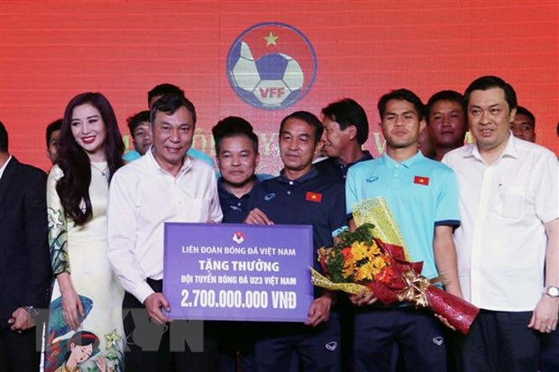 Lễ đón, gặp mặt U23 Việt Nam, nhà vô địch Giải U23 Đông Nam Á 2022
