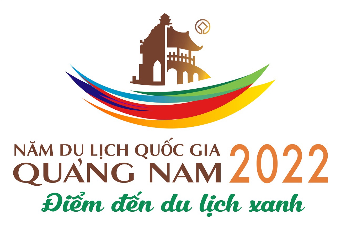 Logo tiếng Việt của Năm Du lịch Quốc gia 2022.